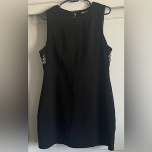 Fashion Union Black Sleeveless Dress. Pre-Owned.